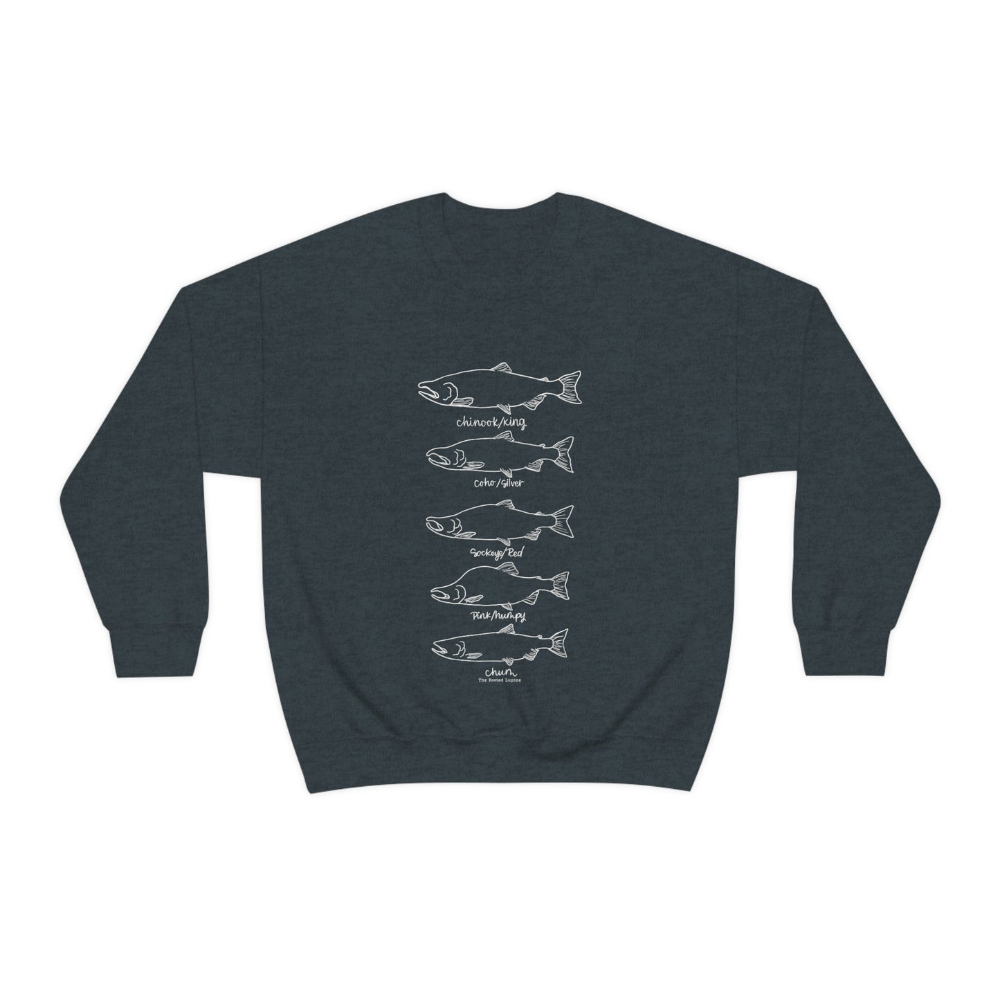 Salmon Unisex Crewneck Sweatshirt