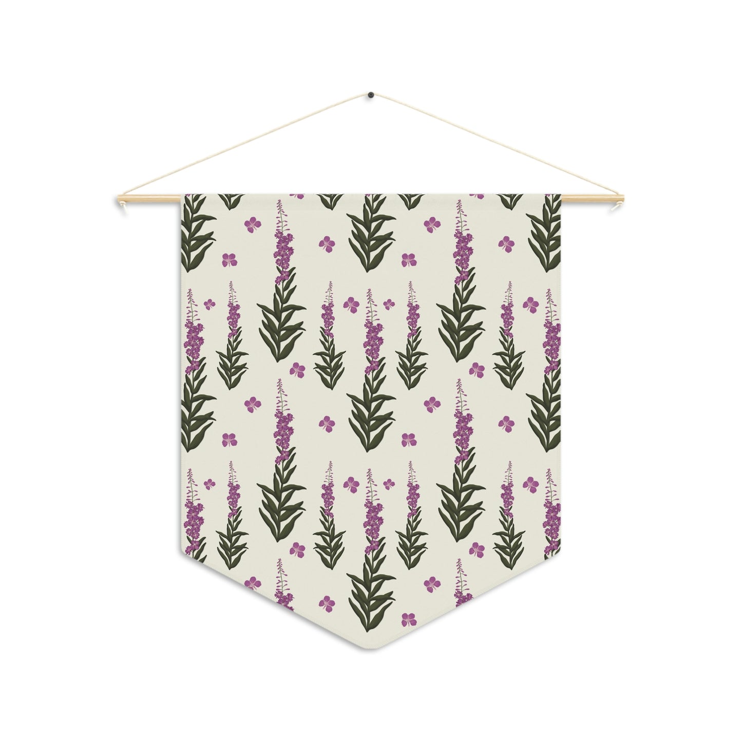 Fireweed Wall Flag