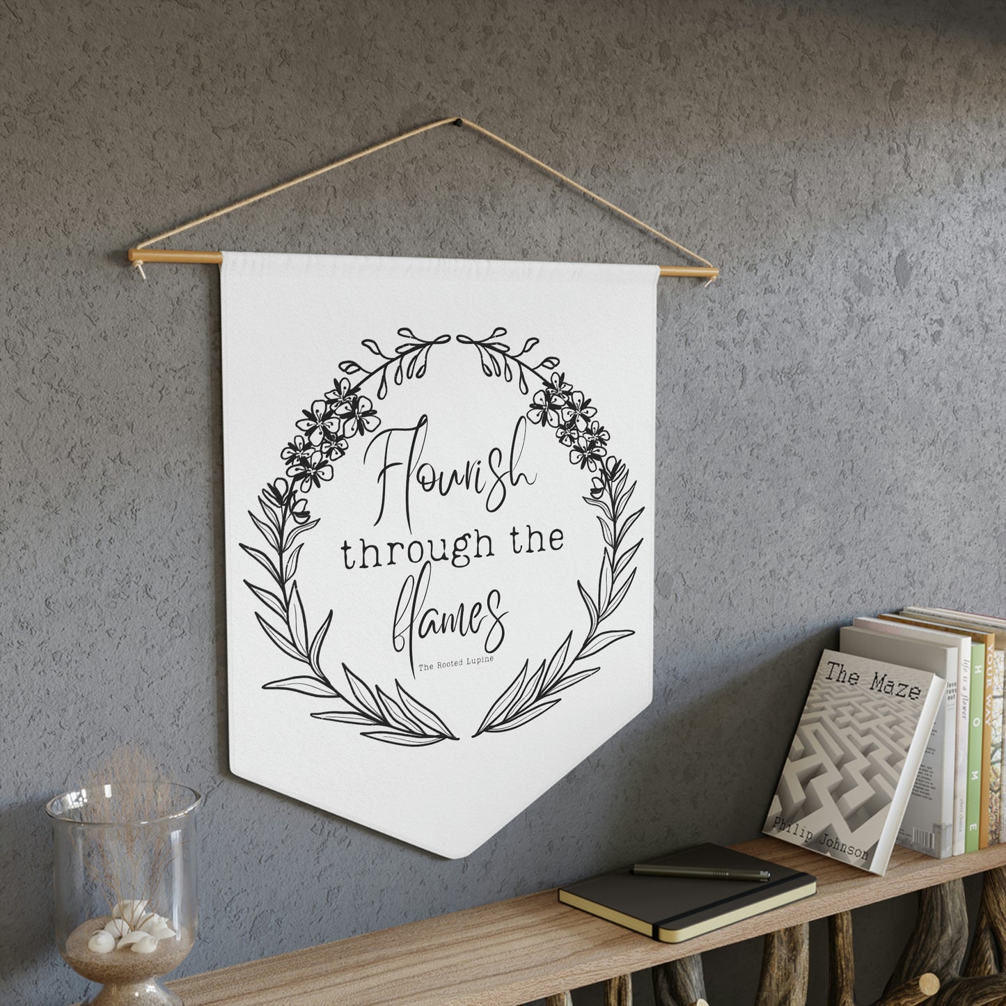 Flourish Fireweed Pennant