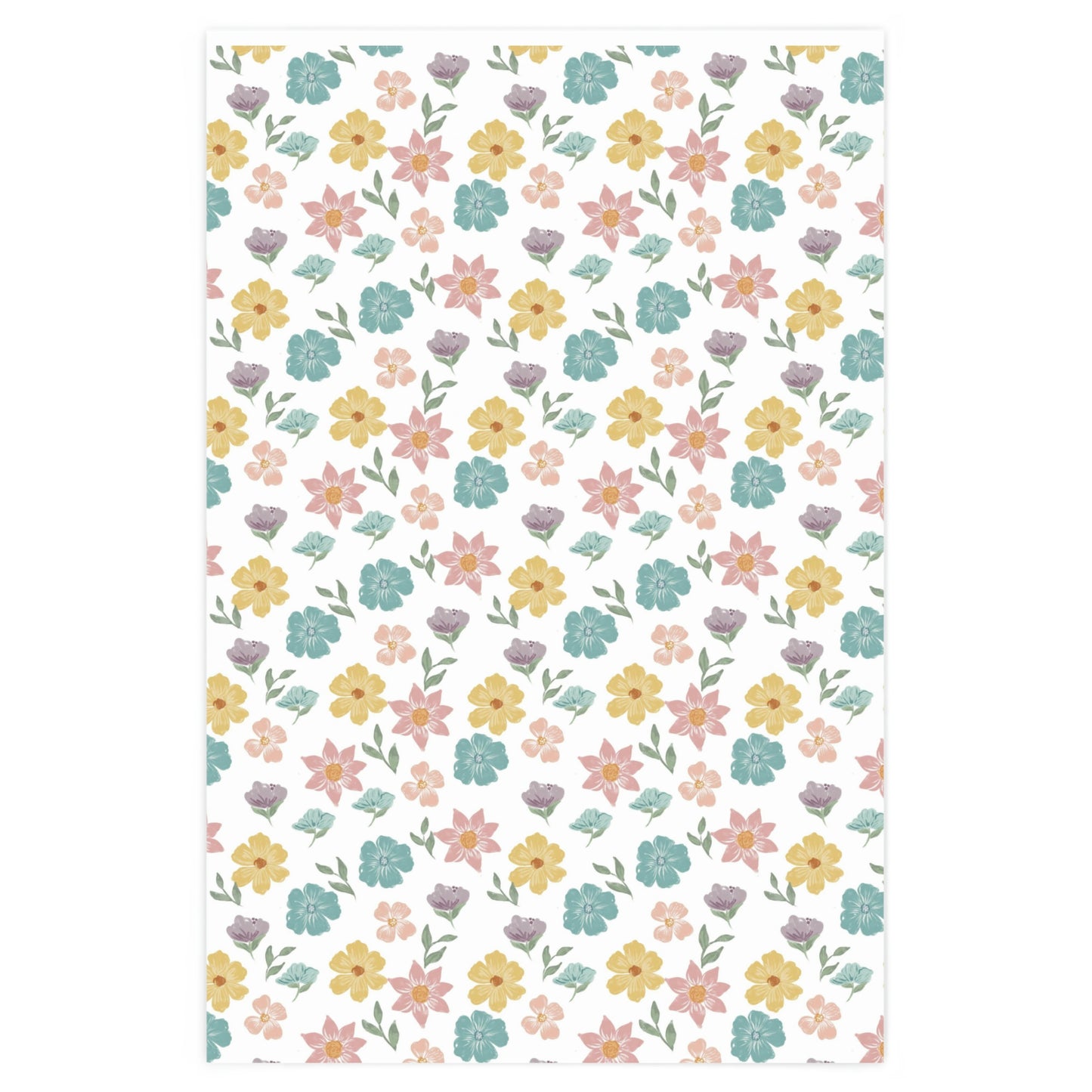 Spring Floral Wrapping Paper