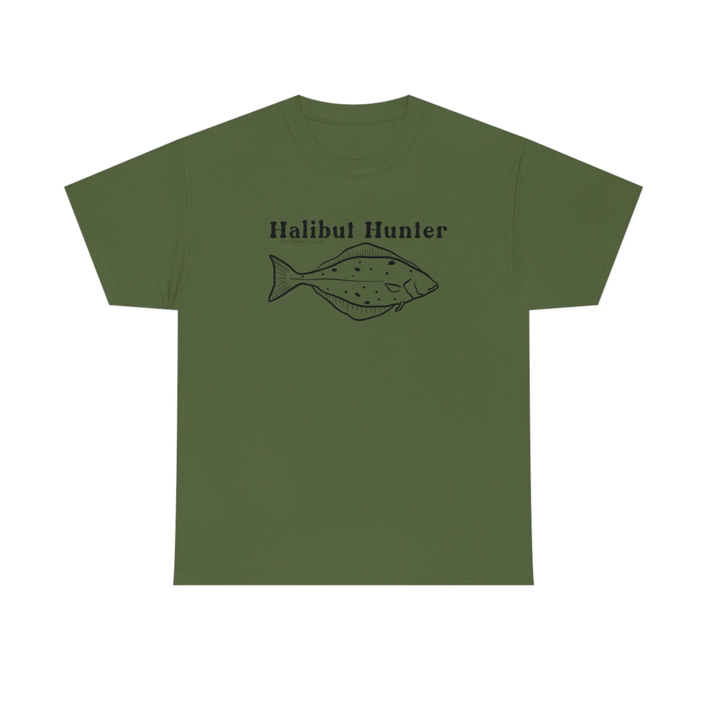 Halibut Hunter, unisex T Shirt