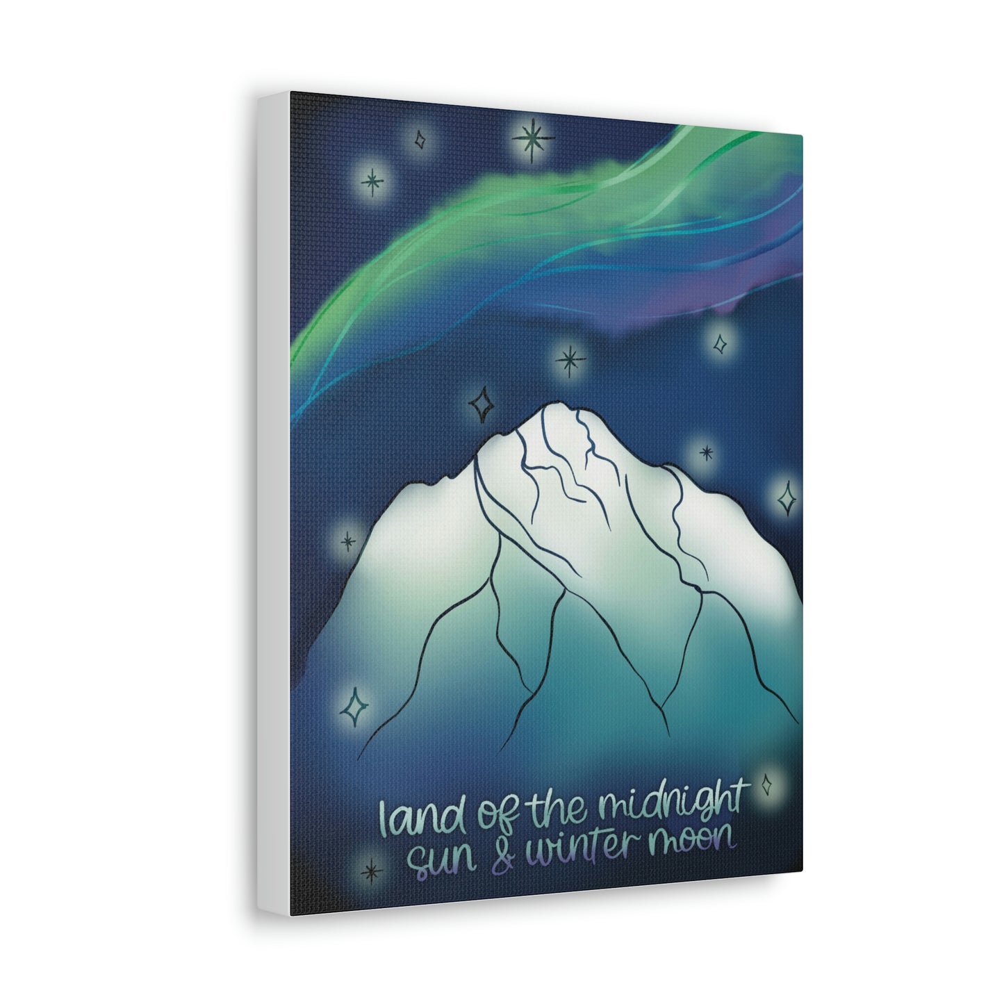 Pioneer Peak Canvas Wrap