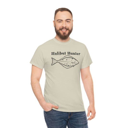 Halibut Hunter, unisex T Shirt