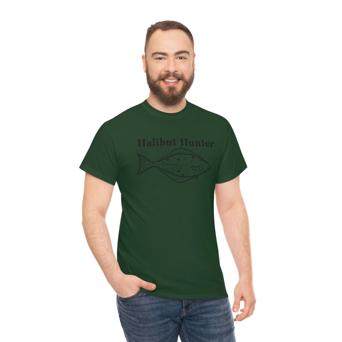 Halibut Hunter, unisex T Shirt