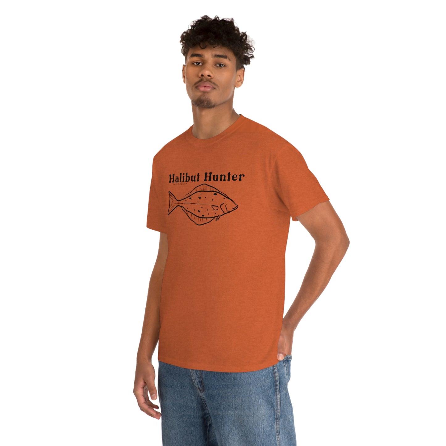Halibut Hunter, unisex T Shirt