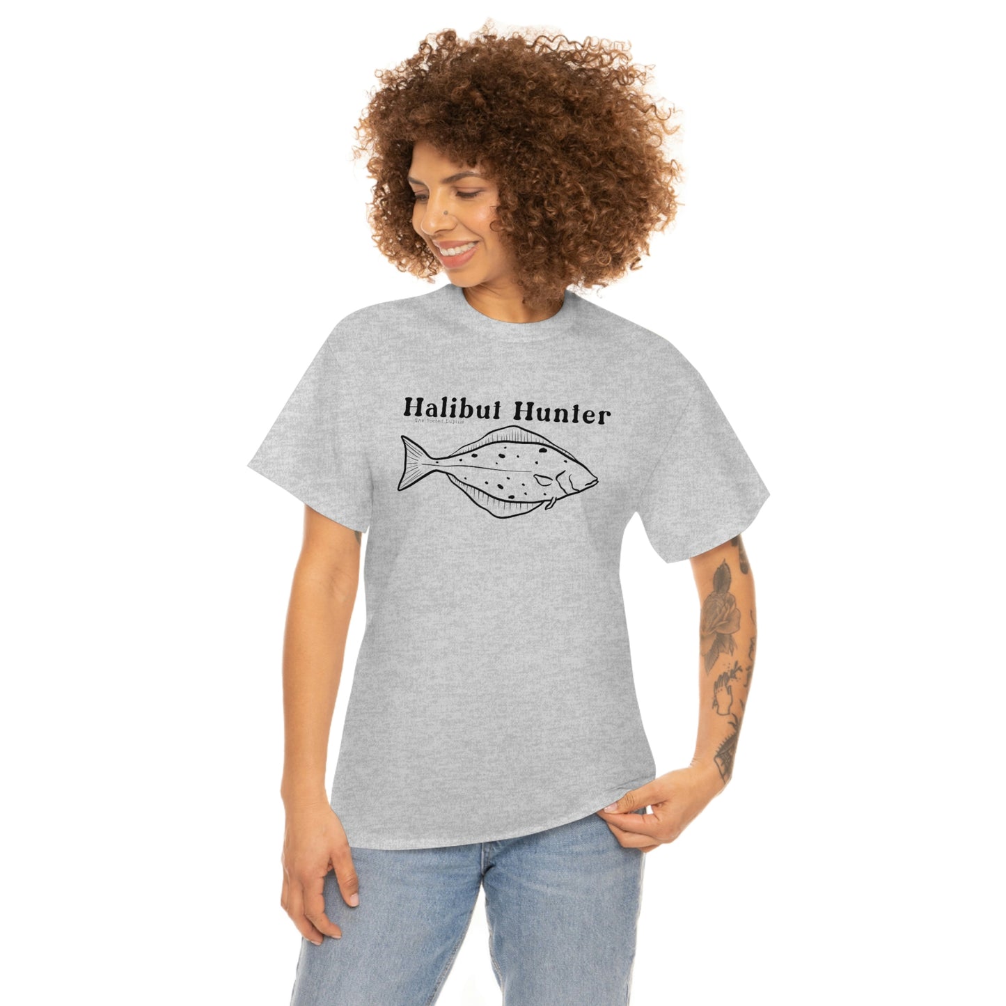 Halibut Hunter, unisex T Shirt