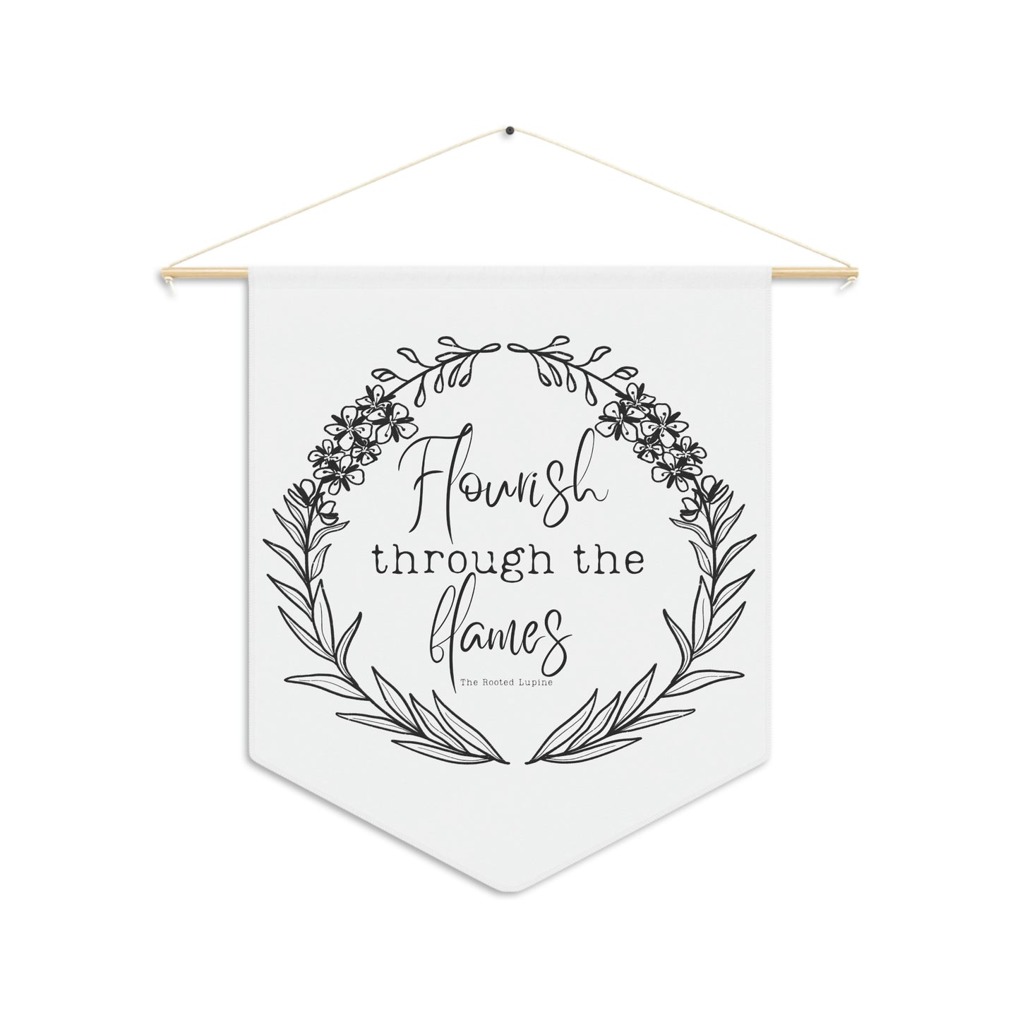 Flourish Fireweed Pennant