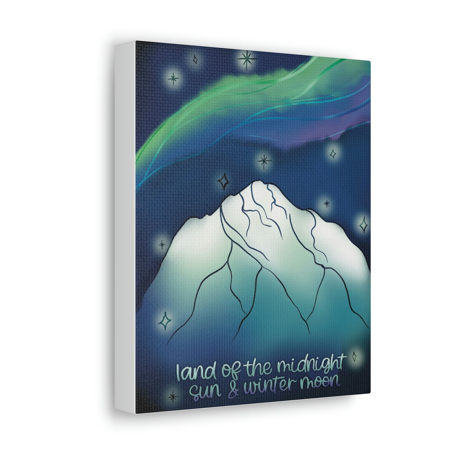Pioneer Peak Canvas Wrap