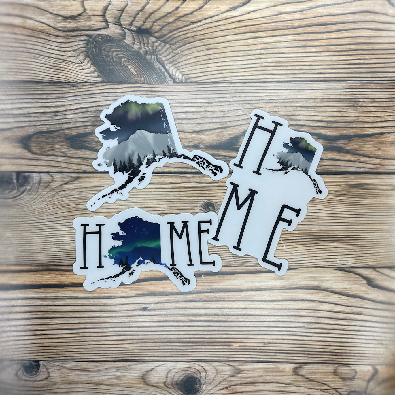 HOME - Alaska Sticker