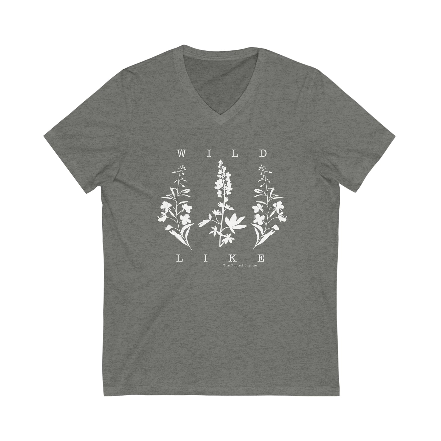 Wild Like, Unisex V-neck