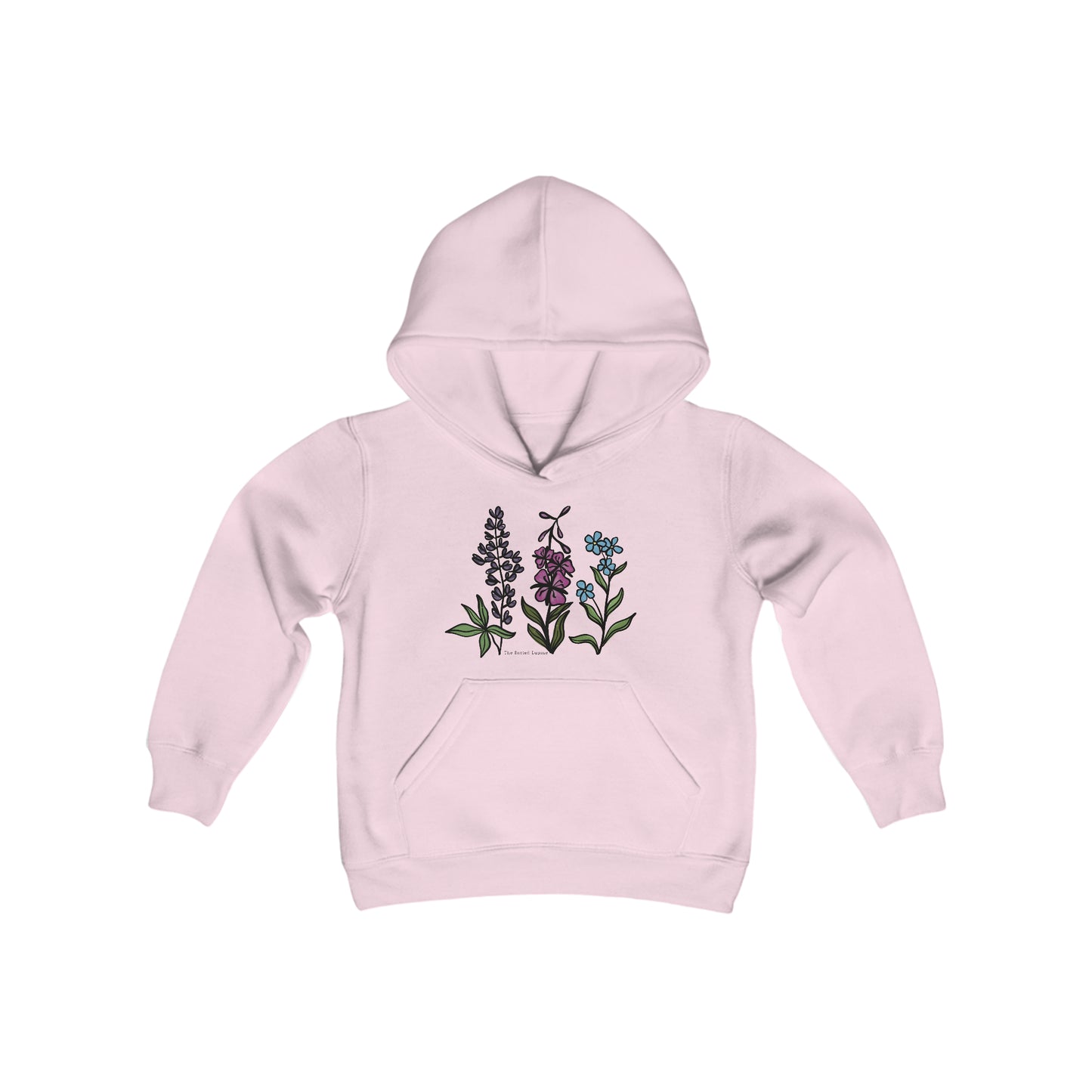 Youth Wildflower Hooded Sweatshirt