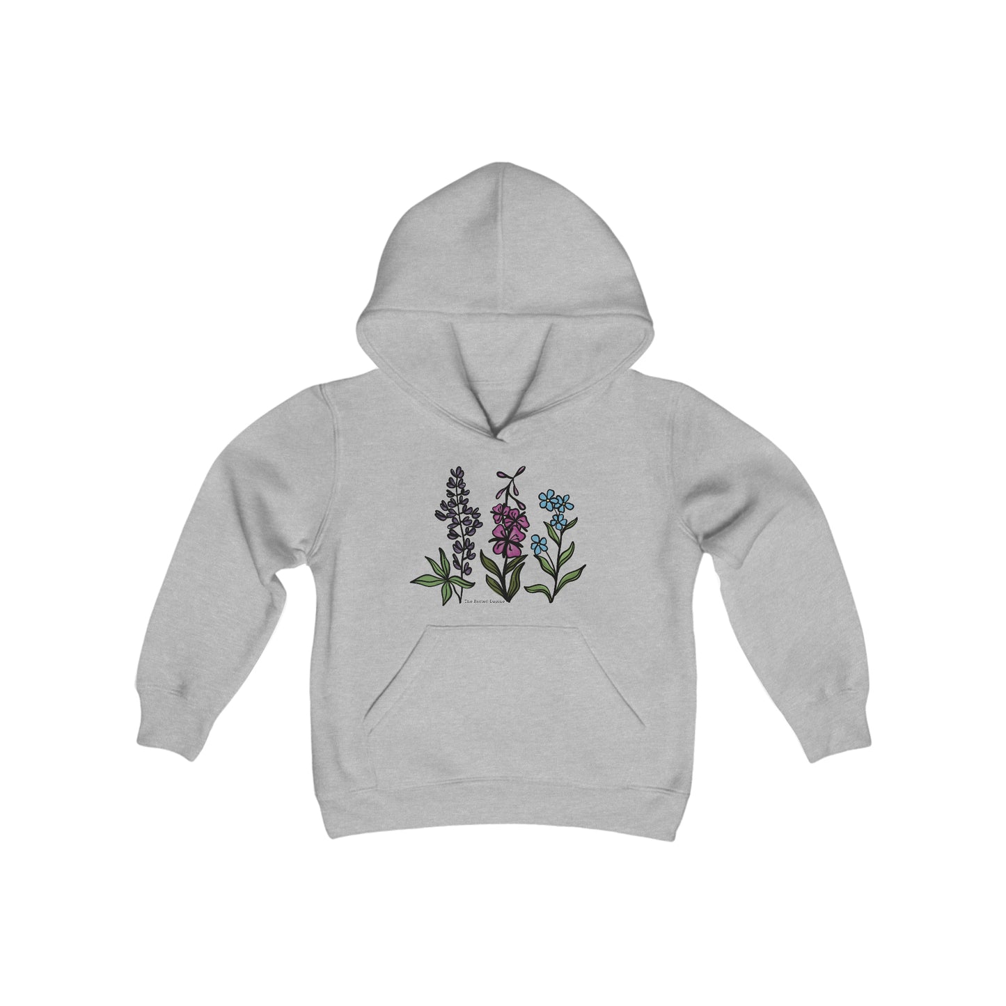 Youth Wildflower Hooded Sweatshirt