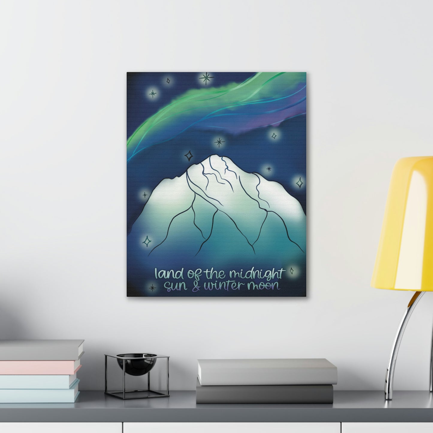 Pioneer Peak Canvas Wrap
