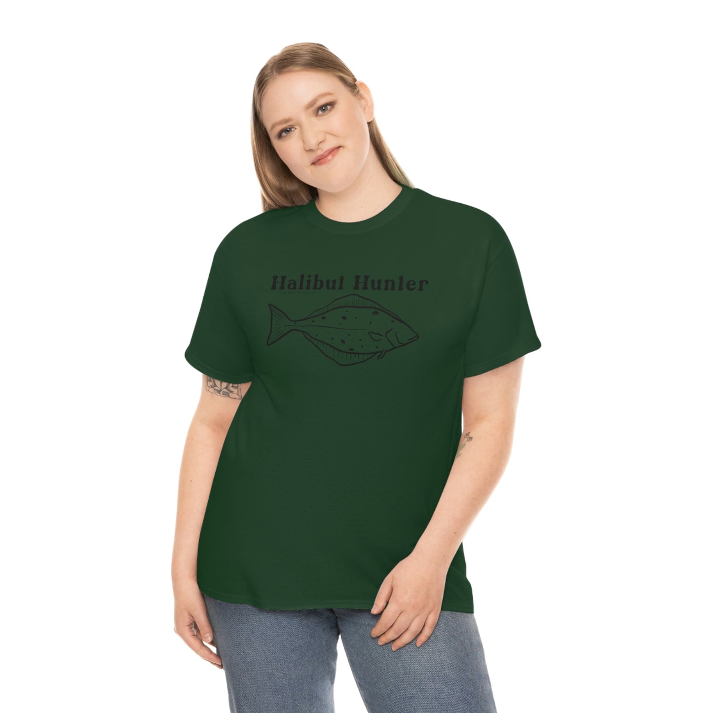 Halibut Hunter, unisex T Shirt