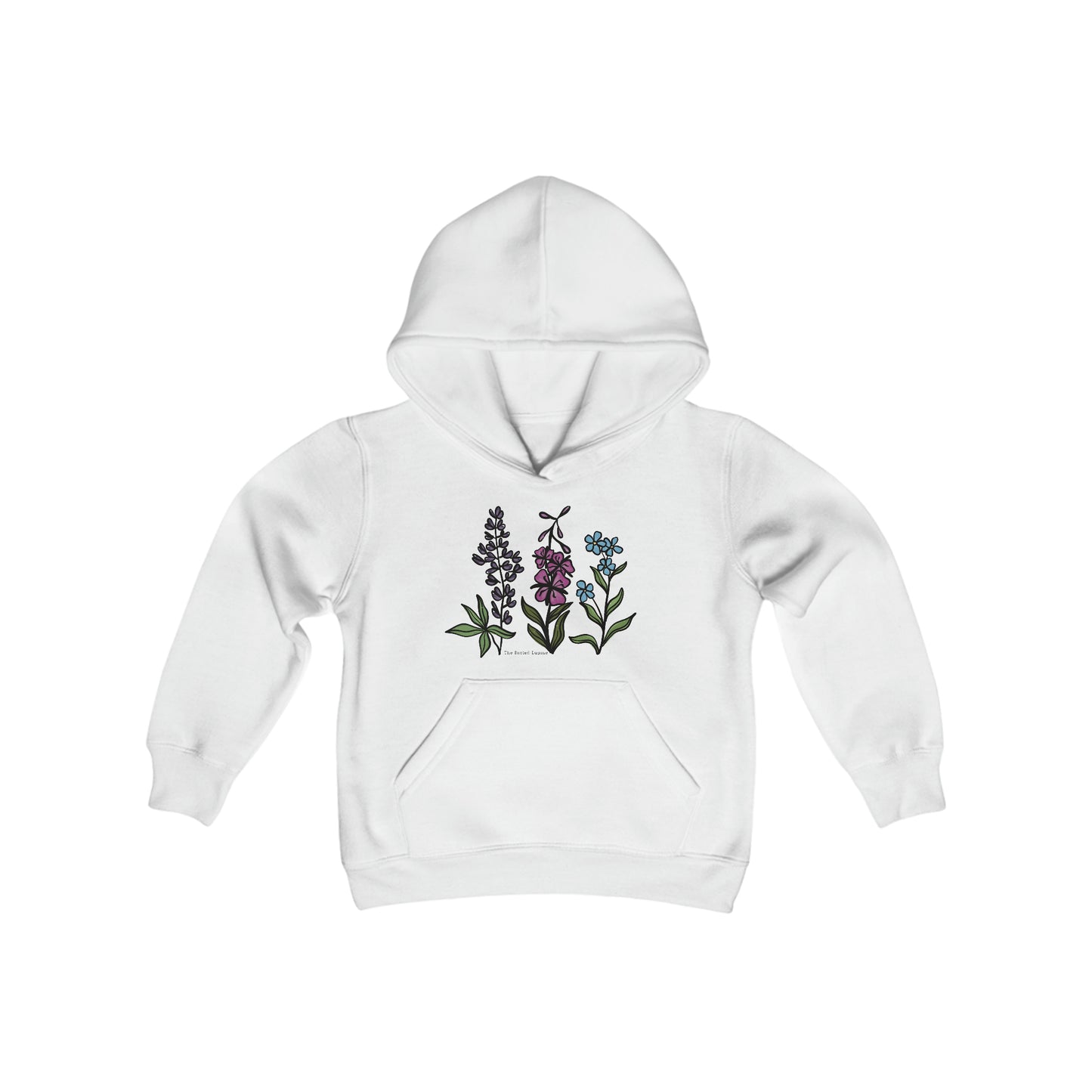 Youth Wildflower Hooded Sweatshirt