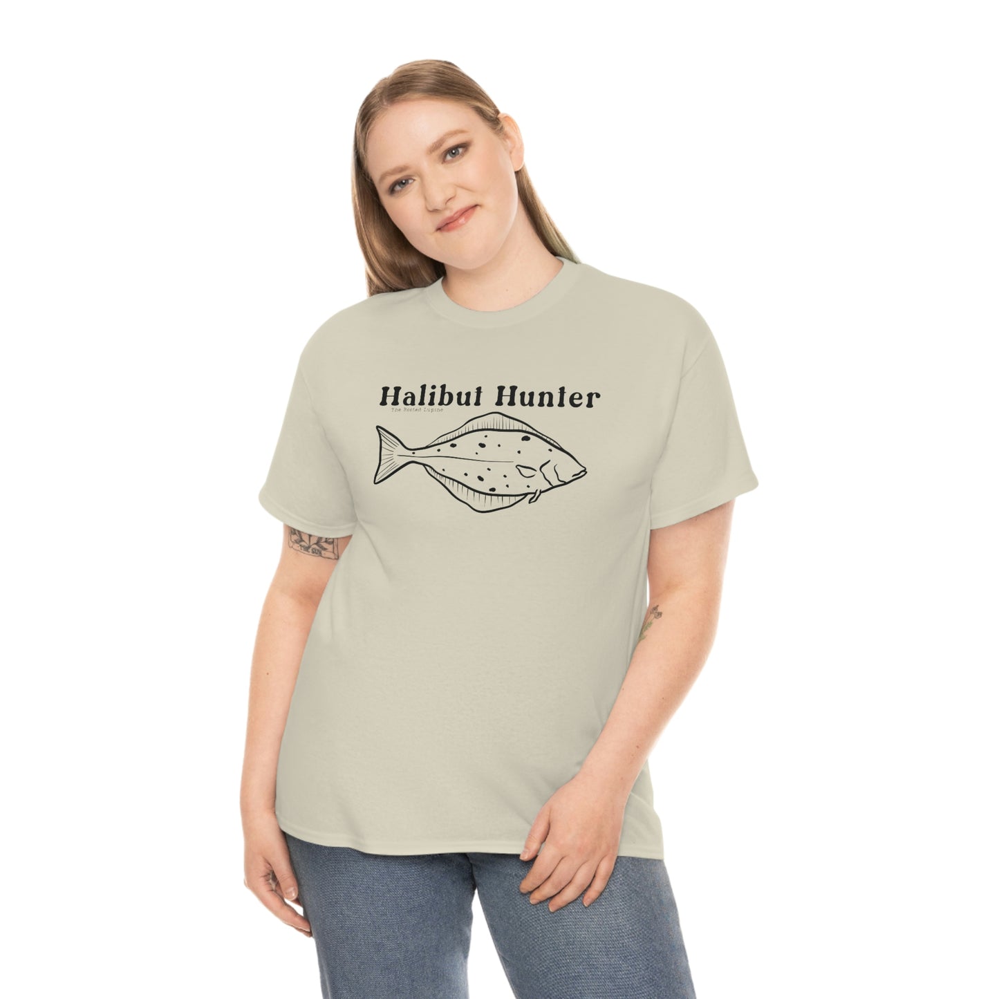 Halibut Hunter, unisex T Shirt