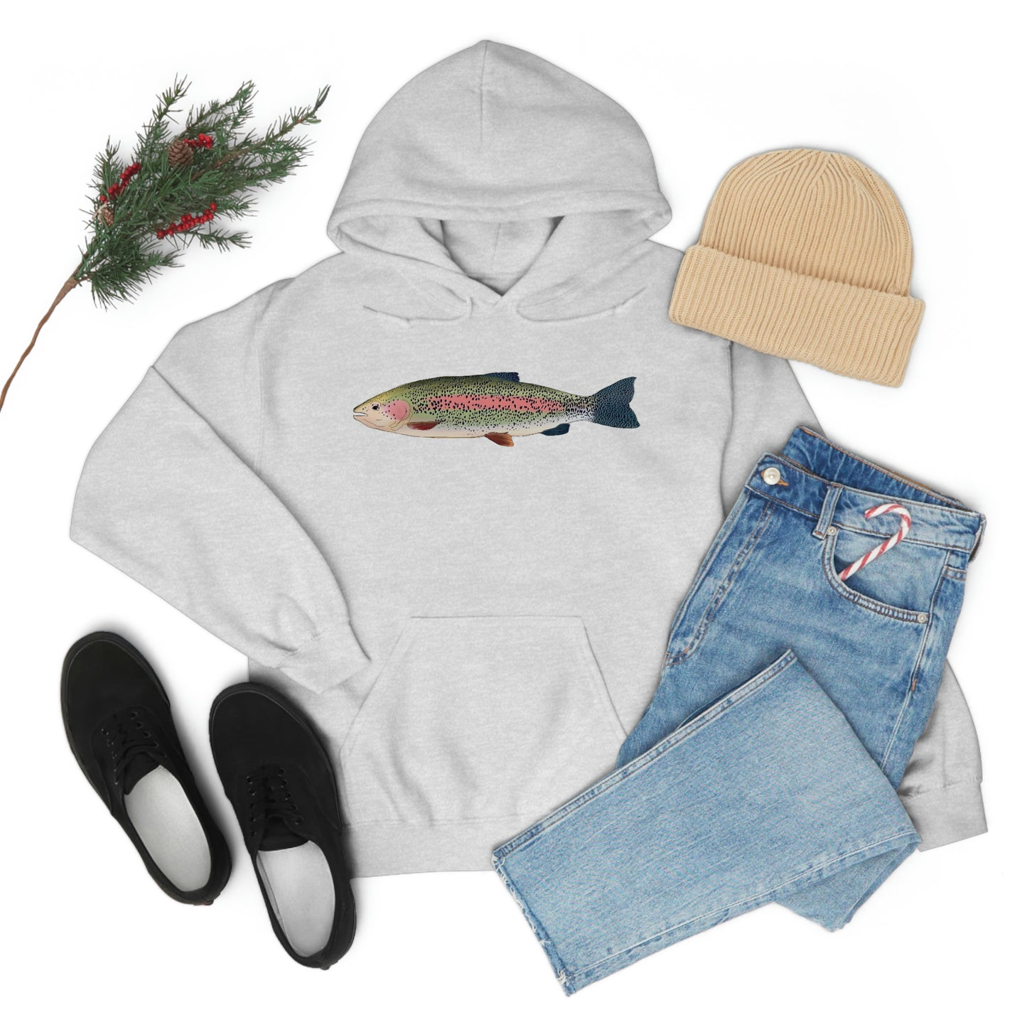 Rainbow Trout Unisex Hoodie