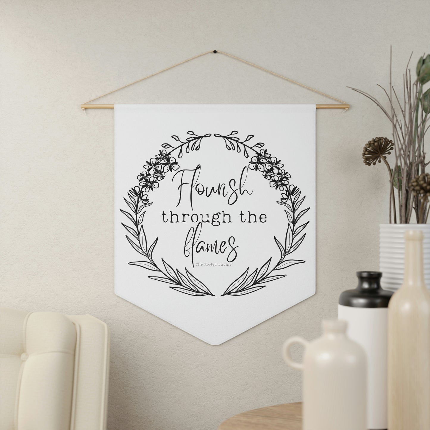Flourish Fireweed Pennant