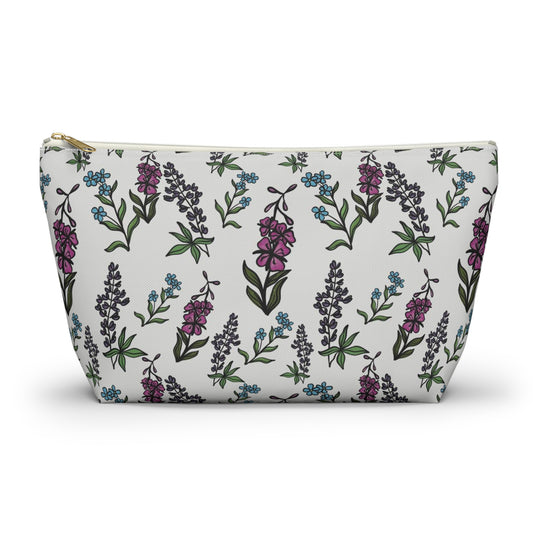 Alaska's Wildflower Zipper Bag