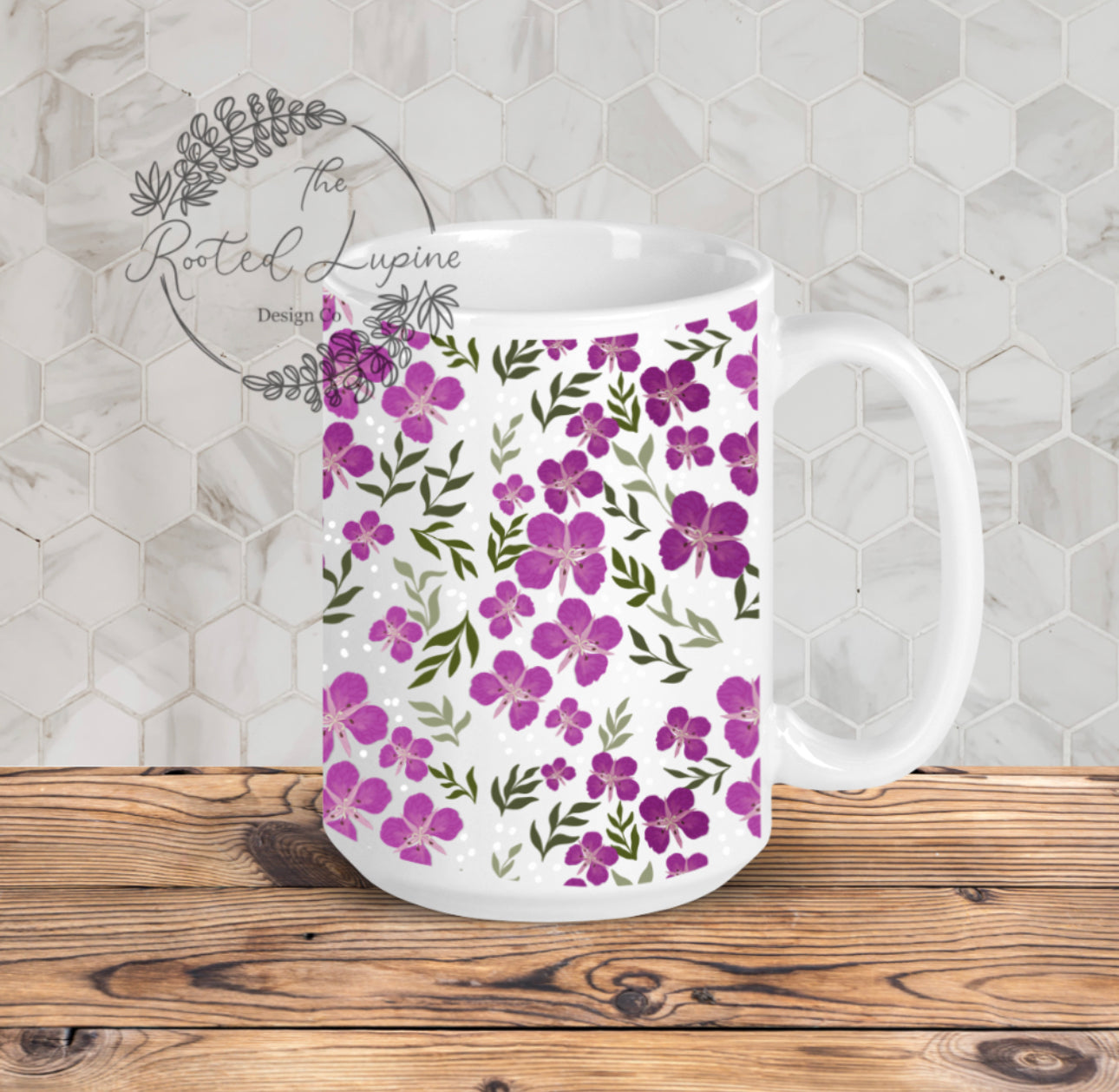 Blooms of Fireweed Mug